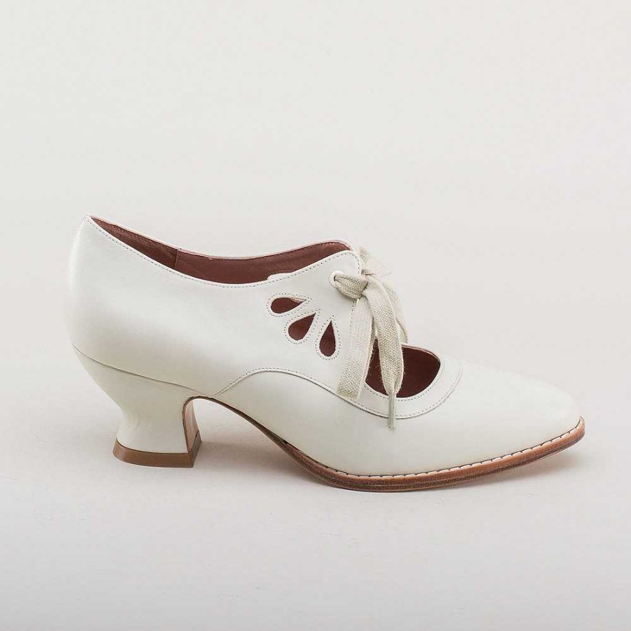 Naiset American Duchess | Gibsonin Naisten Edwardian Nahkakengat (Ivory)