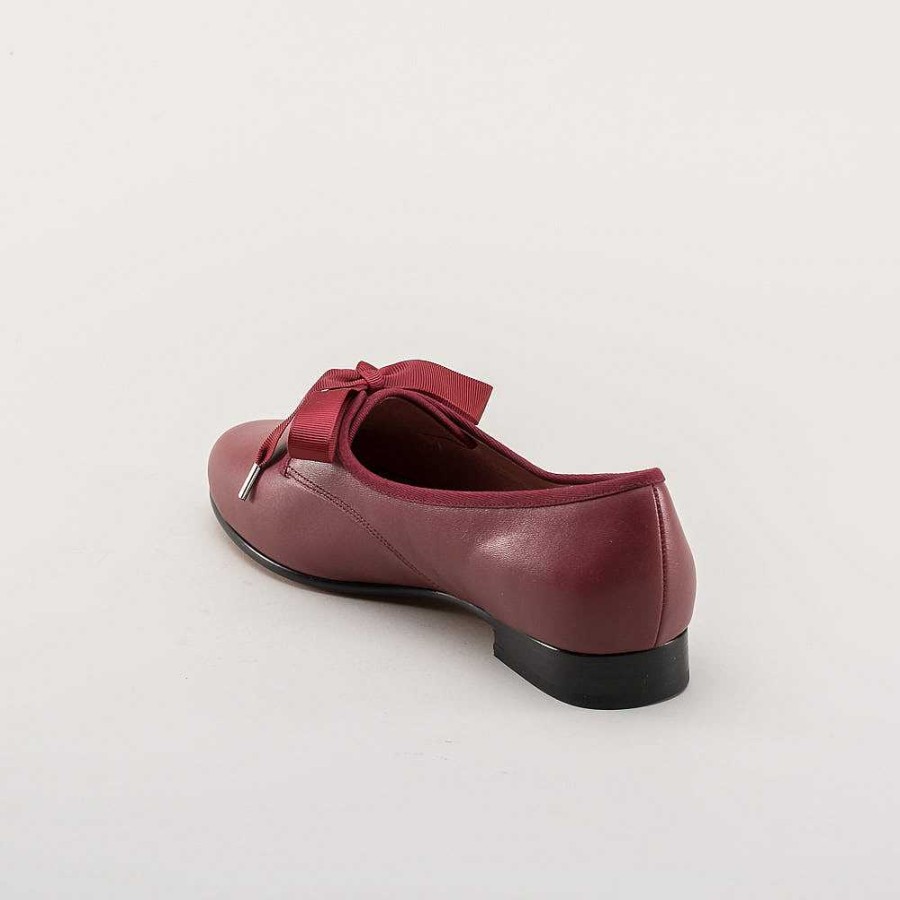 Naiset American Duchess | Bertie Ladies' Regency Pumps (Oxblood)