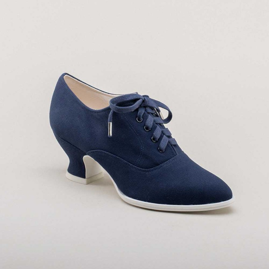 Naiset American Duchess | Kedwardian Naisten Urheilu Oxfords (Laivasto)