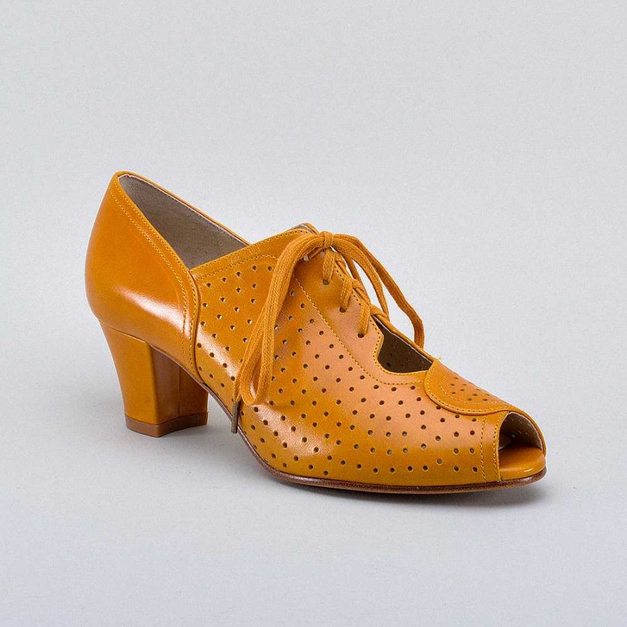 Naiset American Duchess | Ennakkotilaa Jenny Women'S Vintage Oxfords (Goldenrod Yellow)