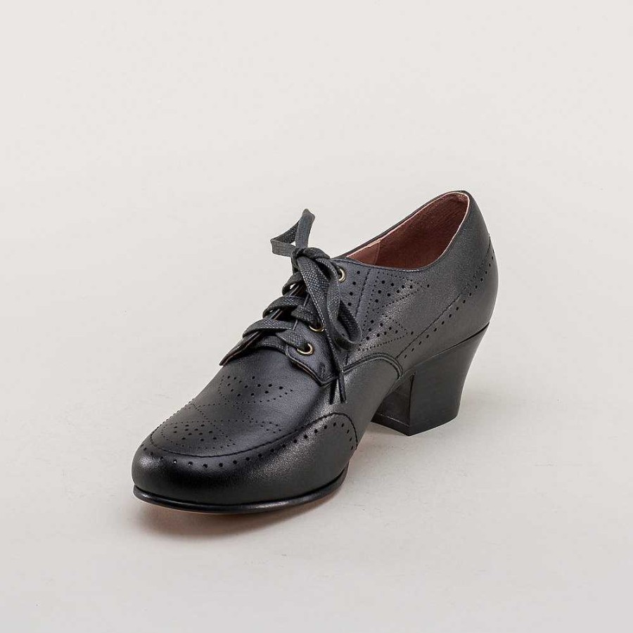 Naiset American Duchess | Claire Women'S 1940S Oxfords (Musta)