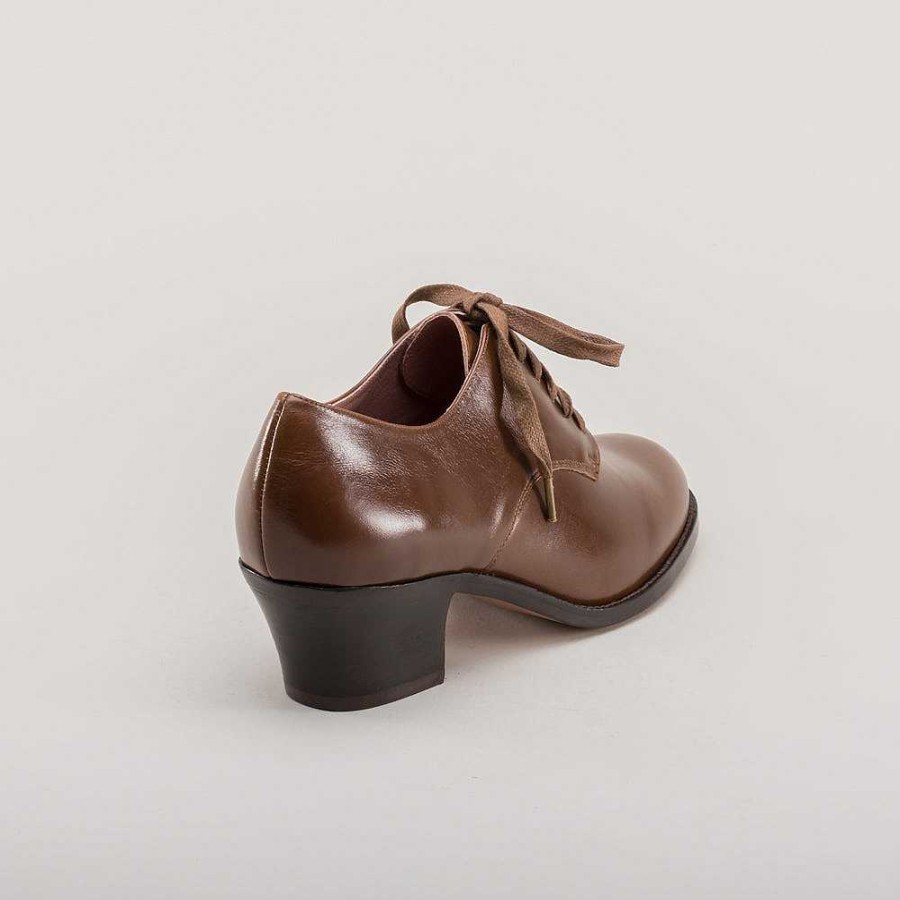 Naiset American Duchess | Jane Women'S Vintage Oxfords (Rusketus)